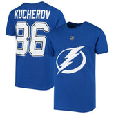 NHL Nikita Kucherov Tampa Bay Lightning Youth Player Name & Number T-Shirt