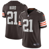 Denzel Ward Vapor Limited Jersey - Cleveland Browns Jerseys