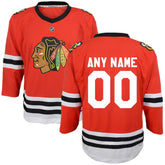 NHL Chicago Blackhawks Youth Replica Custom Jersey