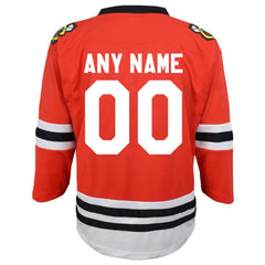 NHL Chicago Blackhawks Youth Replica Custom Jersey