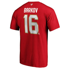 NHL Aleksander Barkov Florida Panthers Fanatics Authentic Stack Player Name & Number T-Shirt
