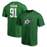NHL Tyler Seguin Dallas Stars Fanatics Authentic Stack Player Name & Number T-Shirt