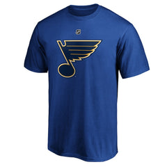 NHL Jordan Binnington St. Louis Blues Fanatics Authentic Stack Player Name & Number T-Shirt