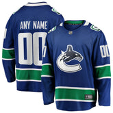 NHL Vancouver Canucks Fanatics Home Team Breakaway Custom Jersey