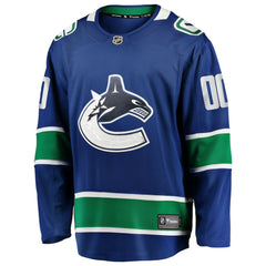 NHL Vancouver Canucks Fanatics Home Team Breakaway Custom Jersey