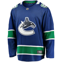 NHL Vancouver Canucks Fanatics Home Team Breakaway Jersey