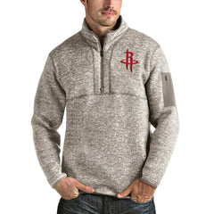 Houston Rockets Antigua Fortune Quarter-Zip Pullover Jacket sale