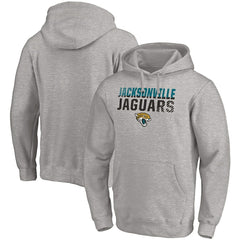 Fade Out Fitted Pullover Hoodie - Jacksonville Jaguars Hoodies