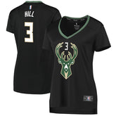 Fanatics George Hill Milwaukee Bucks Women's Fast Break Replica Player Jersey
