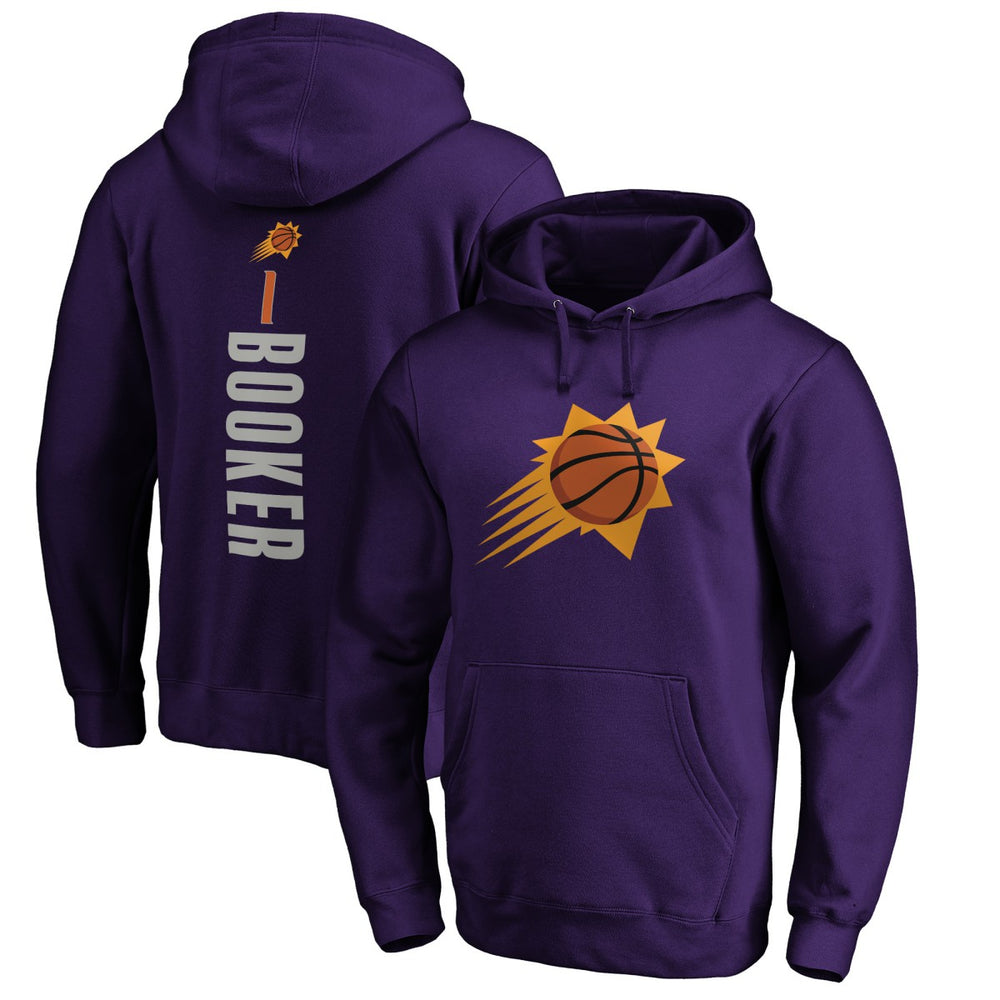 Devin Booker Phoenix Suns Playmaker Name & Number Pullover Hoodie