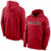 Fan Gear Wordmark Performance Pullover Hoodie - Tampa Bay Buccaneers Hoodies