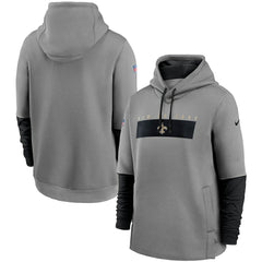Sideline Playbook Performance Pullover Hoodie - New Orleans Saints Hoodies