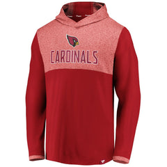 Iconic Marbled Clutch Hoodie Long Sleeve T-Shirt - Arizona Cardinals Hoodies