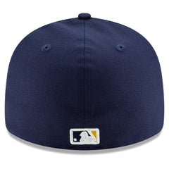Navy Milwaukee Brewers New Era Authentic Collection On-Field Low Profile 59FIFTY Fitted Hat
