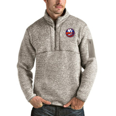 NHL New York Islanders Antigua Fortune Half-Zip Pullover Jacket