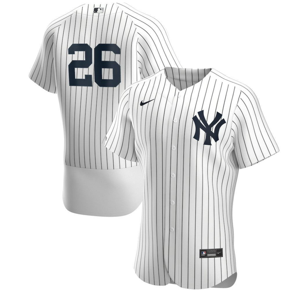 White/Navy DJ LeMahieu New York Yankees Nike Home Authentic Player Jersey