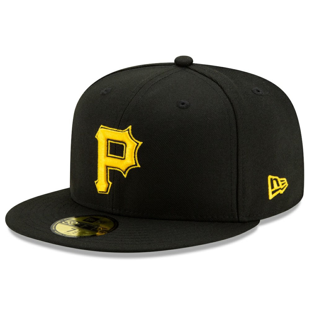 Black Pittsburgh Pirates New Era Alternate 2 Authentic Collection On-Field 59FIFTY Fitted Hat