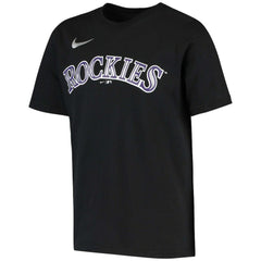 Black Charlie Blackmon Colorado Rockies Nike Youth Name & Number T-Shirt