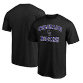 Black Colorado Rockies Fanatics Heart & Soul T-Shirt