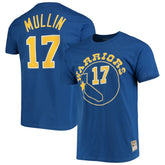 Mitchell & Ness Chris Mullin Golden State Warriors Hardwood Classics Name & Number Team T-Shirt sale
