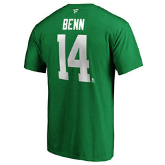 NHL Jamie Benn Dallas Stars Fanatics Authentic Stack Player Name & Number T-Shirt