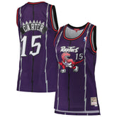 Mitchell & Ness Vince Carter Toronto Raptors Women's 1998/99 Hardwood Classics Swingman Jersey