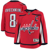 NHL Alexander Ovechkin Washington Capitals Youth Home Premier Player Jersey
