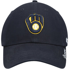 Navy Milwaukee Brewers '47 Women's Team Miata Clean Up Adjustable Hat