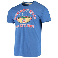 Royal Chicago Cubs Hyperlocal Tri-Blend T-Shirt