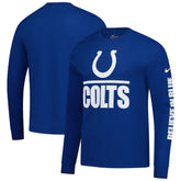 Split Local Long Sleeve T-Shirt - Indianapolis Colts T-shirts