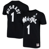Mitchell & Ness Tracy McGrady Orlando Magic Hardwood Classics Stitch Name & Number T-Shirt