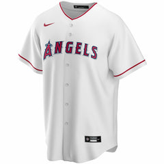 White Los Angeles Angels Nike Home Replica Custom Jersey