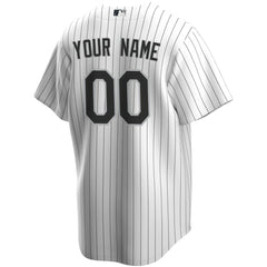 White Chicago White Sox Nike Home Replica Custom Jersey