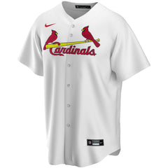 White St. Louis Cardinals Nike Home Replica Custom Jersey
