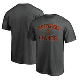 Heather Charcoal San Francisco Giants Fanatics Heart & Soul T-Shirt