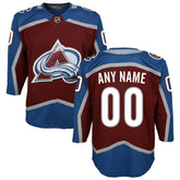 NHL Colorado Avalanche Youth Home Premier Custom Jersey