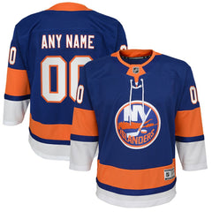 NHL New York Islanders Youth Home Premier Custom Jersey