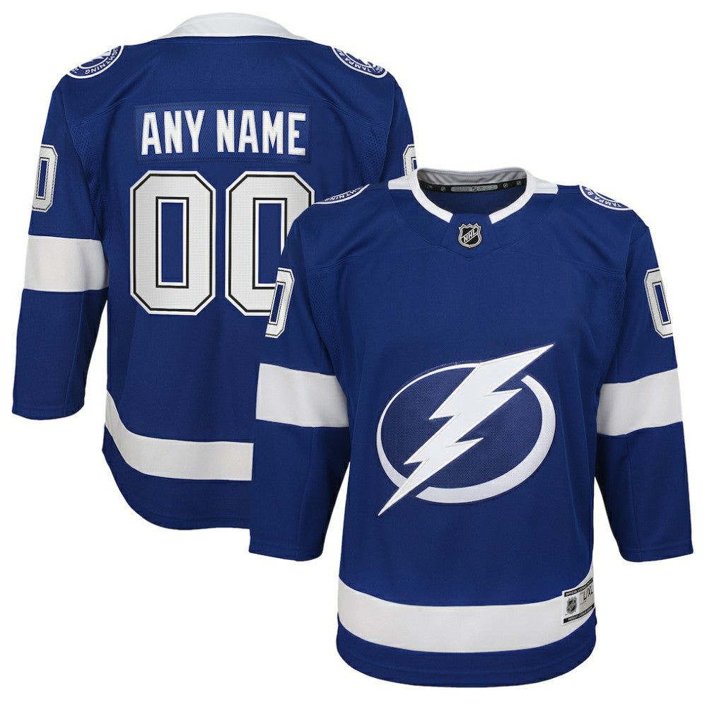 NHL Tampa Bay Lightning Youth Home Custom Premier Jersey