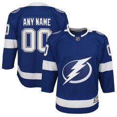 NHL Tampa Bay Lightning Youth Home Custom Premier Jersey
