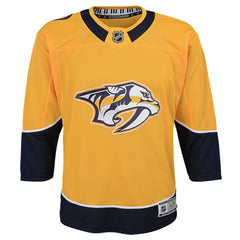 NHL Nashville Predators Youth Home Premier Blank Jersey
