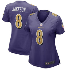 Lamar Jackson Women's Alternate Game Player Jersey - Baltimore Ravens Jerseys
