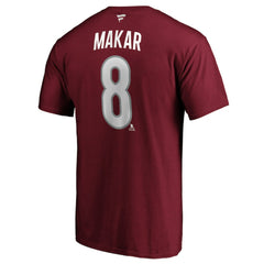NHL Cale Makar Colorado Avalanche Fanatics Authentic Stack Player Name & Number T-Shirt