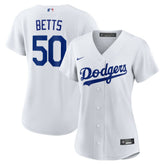 White Mookie Betts Los Angeles Dodgers Nike Women's Home Replica Player Jersey