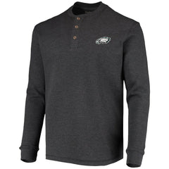 Dunbrooke Logo Maverick Thermal Henley Long Sleeve T-Shirt - Philadelphia Eagles T-shirts