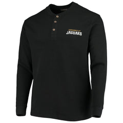 Dunbrooke Logo Maverick Thermal Henley Long Sleeve T-Shirt - Jacksonville Jaguars T-shirts