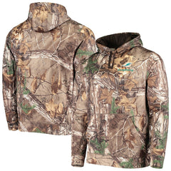 Dunbrooke Circle Tech Fleece Pullover Hoodie - Miami Dolphins Hoodies