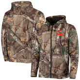 Dunbrooke Trophy Tech Fleece Full-Zip Hoodie - Cleveland Browns Hoodies
