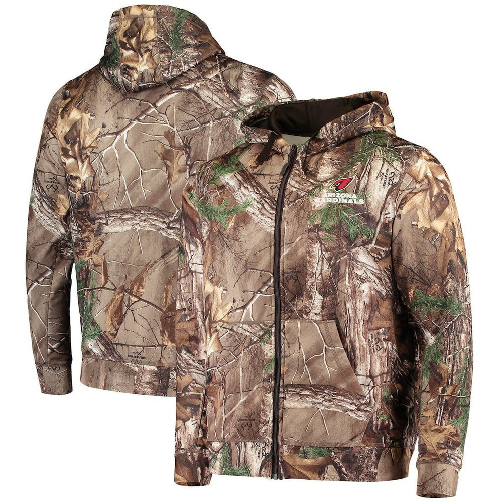 Dunbrooke Trophy Tech Fleece Full-Zip Hoodie - Arizona Cardinals Hoodies