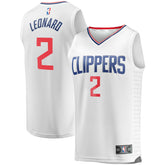 Fanatics Kawhi Leonard LA Clippers Youth 2020/21 Fast Break Player Jersey