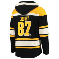 NHL Sidney Crosby Pittsburgh Penguins '47 Player Name & Number Lacer Pullover Hoodie